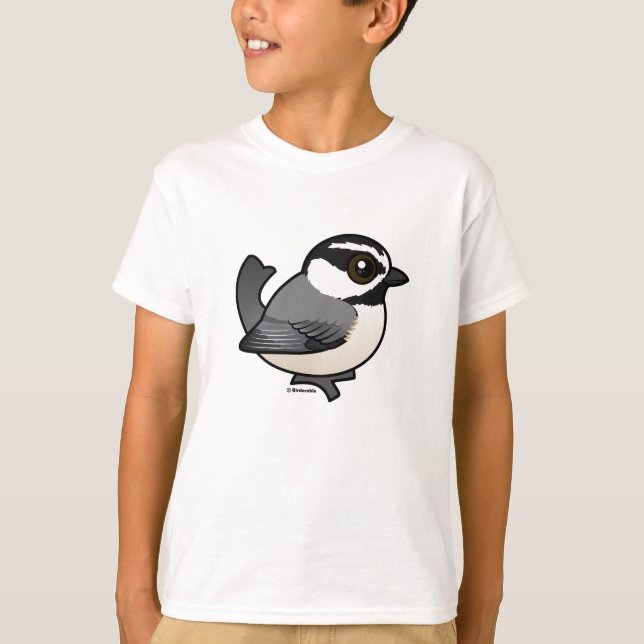 Mountain Chickadee Tee Shirt (Framsida)