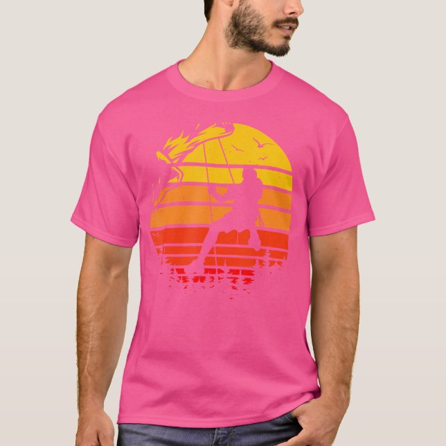 Mountain Climbing Climber Bouldering T Shirt (Framsida)