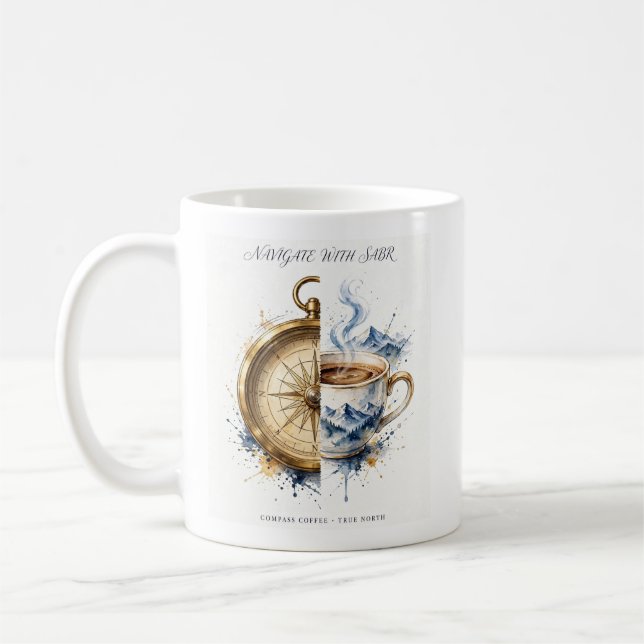 Mountain Coffee Resemugg Present Kaffemugg (Vänster)