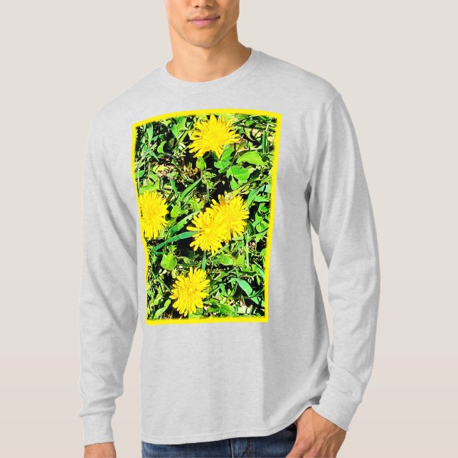 Mountain Dandelions Photo. Köp nu T Shirt (Framsida)