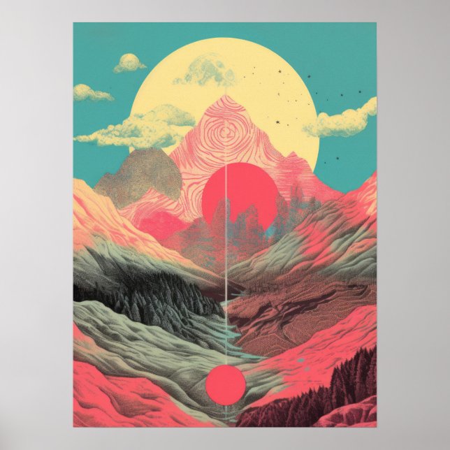 Mountain Dawn Poster (Framsidan)