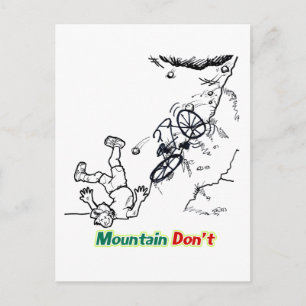 Mountain Don inte Vykort