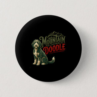 Mountain doodle dog lovers vintage retro outdoor knapp