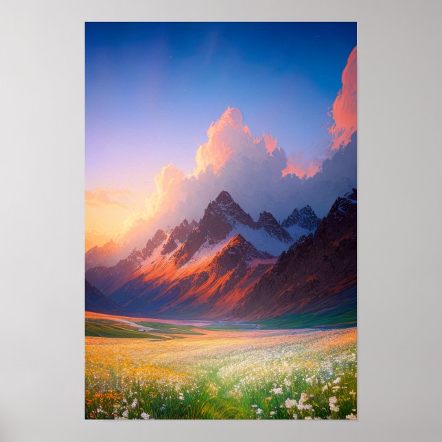 Mountain Dreamscape Poster (Framsidan)