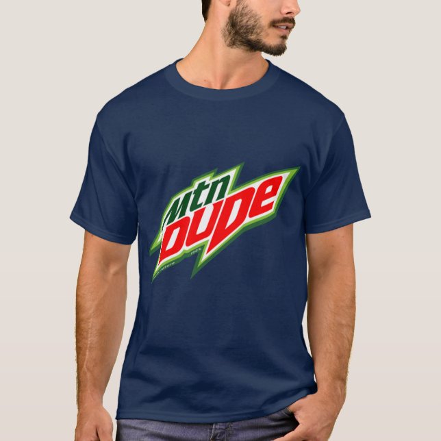Mountain Dude Reloaded gift T Shirt (Framsida)