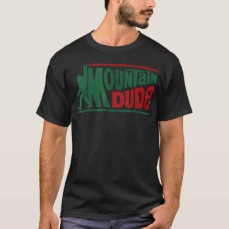 Mountain Dude Vandring Bigfoot Äventyr Sasquatch T Shirt