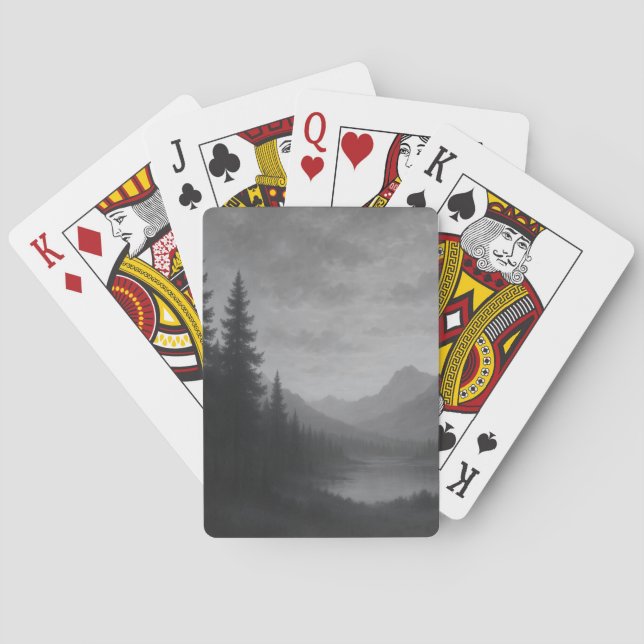 Mountain Escape Deck of Cards Casinokort (Baksidan)