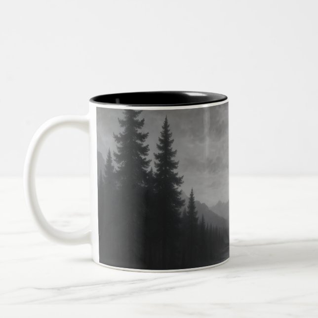 Mountain Escape Mug Två-Tonad Mugg (Vänster)