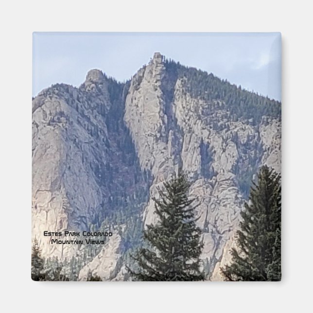 Mountain Estes Park Colorado Magnet (Framsidan)