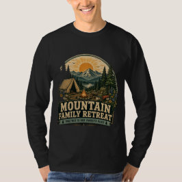 Mountain familjeutflykt T-Shirt