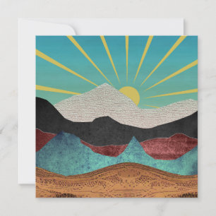 Mountain Fantasy Sunrise