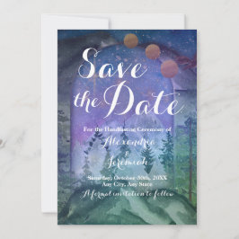 Mountain Forest Paradise Inbjudningar