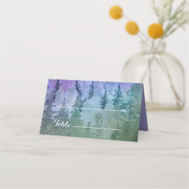 Mountain Forest Paradise Placeringskort