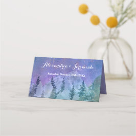 Mountain Forest Paradise Placeringskort