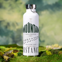 Mountain Fotspår Avstånd Citat