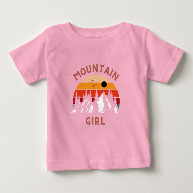 Mountain Girl T Shirt (Framsida)