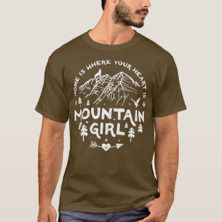 Mountain Girl White T Shirt