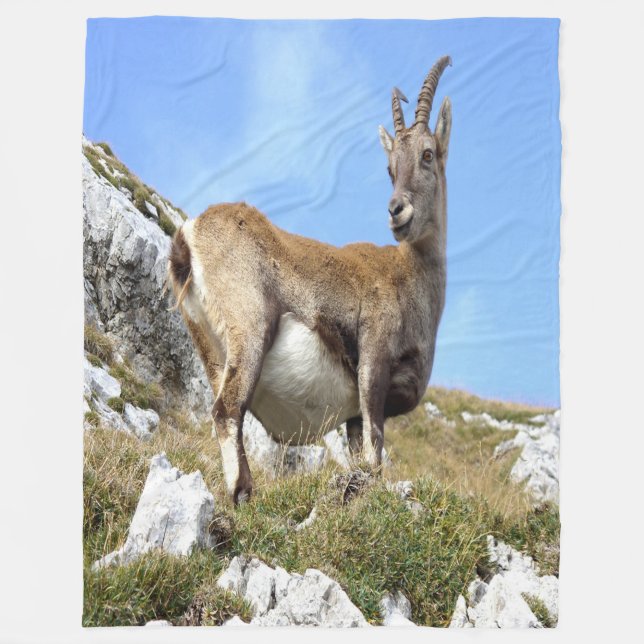 Mountain Goat Fleecefilt (Framsidan)