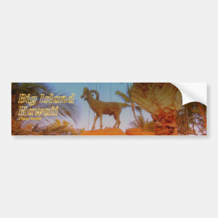 Mountain Goat - Hawaii Skateboard Sticker Bildekal