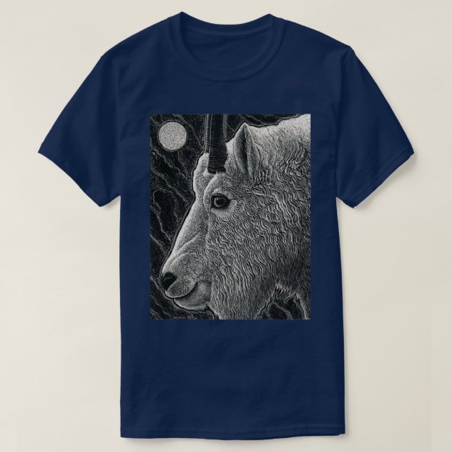 Mountain Goat Long T Shirt (Design framsida)