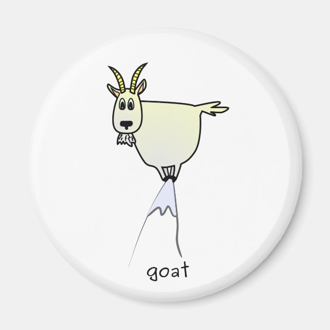 Mountain Goat Magnet (Framsidan)