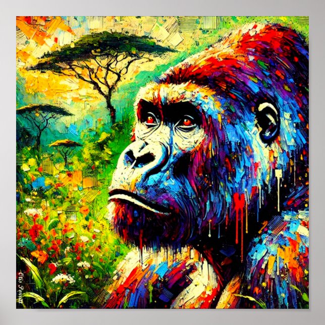 MOUNTAIN GORILLA 2 POSTER (Framsidan)