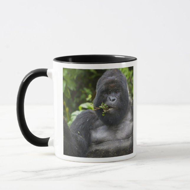 Mountain Gorilla och Silverback Mugg (Vänster)
