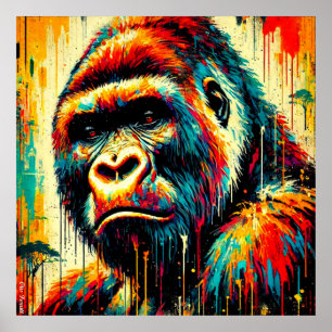 MOUNTAIN GORILLA POSTER