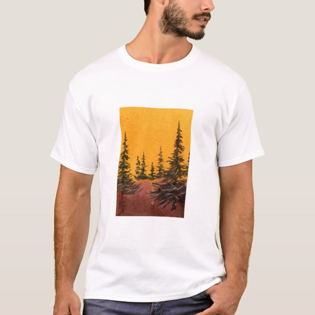 Mountain Gräs T-Shirt (Framsida)