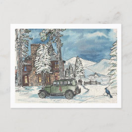 Mountain Hideaway Vykort