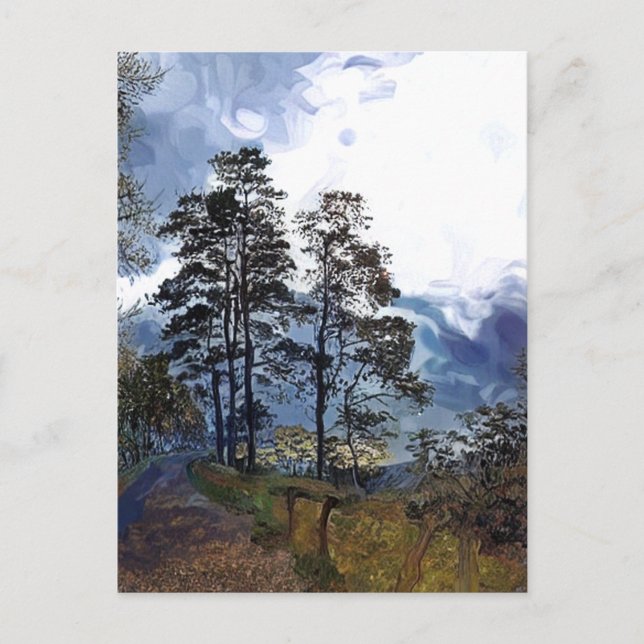 MOUNTAIN HIKE VYKORT (Framsida)