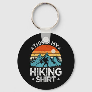 Mountain Hiking Adventure Vintage Det här är min v Nyckelring