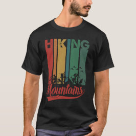 Mountain Hiking Adventure Wilderness Trekking Hike T Shirt