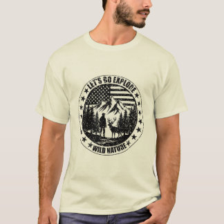 Mountain Hiking T Shirt