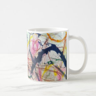 Mountain Horse Abstrakt Jeff Hankamer Artjunkhaus Kaffemugg