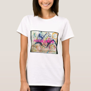Mountain Horse Abstrakt Jeff Hankamer Artjunkhaus T Shirt