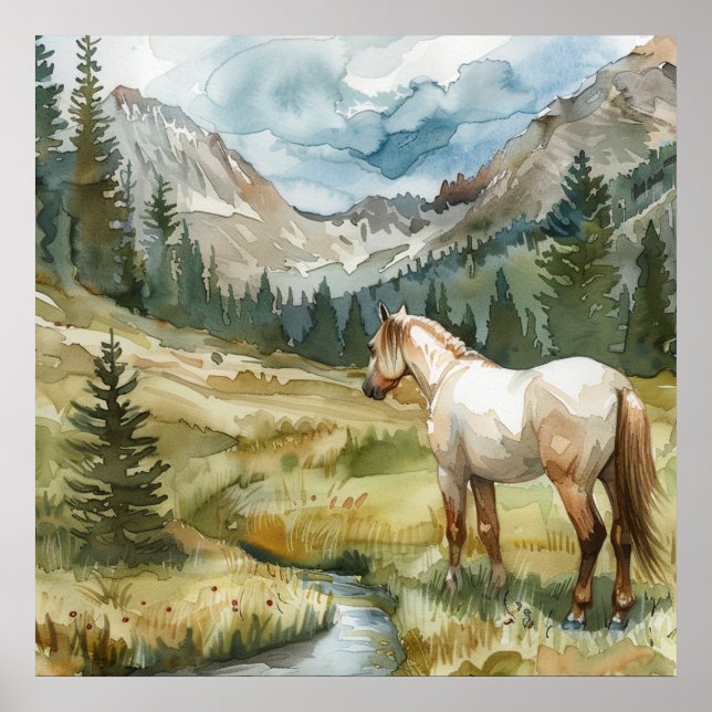 Mountain Horse Poster (Framsidan)