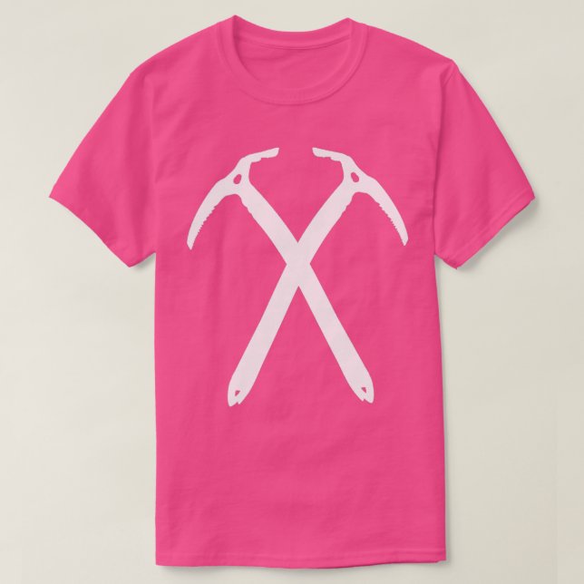 Mountain Ice Ax T Shirt (Design framsida)