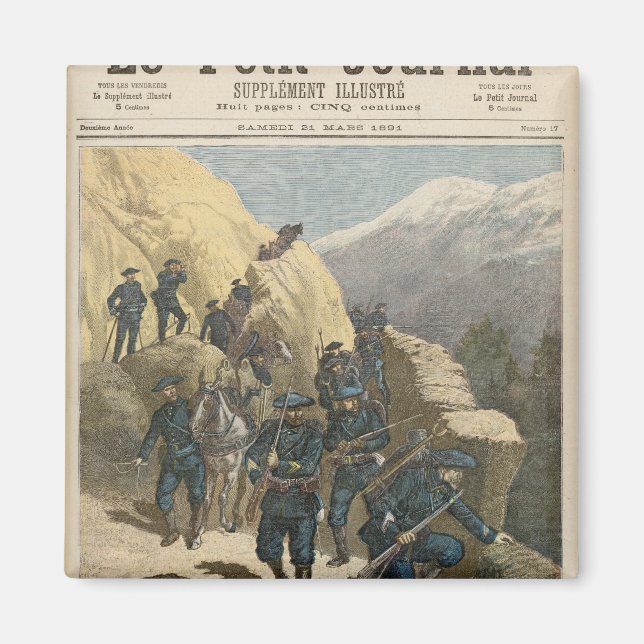 Mountain Infantrymen Magnet (Framsidan)
