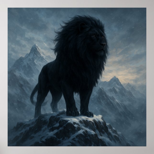 Mountain King of the North Poster (Framsidan)