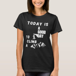 Mountain klättringsdrottning t shirt