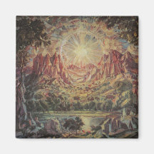 Mountain Landscape (av Konstantin Bogaevsky)