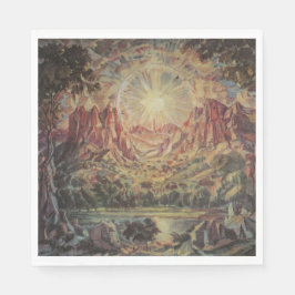 Mountain Landscape (av Konstantin Bogaevsky) Pappersservett