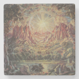 Mountain Landscape (av Konstantin Bogaevsky) Stenunderlägg