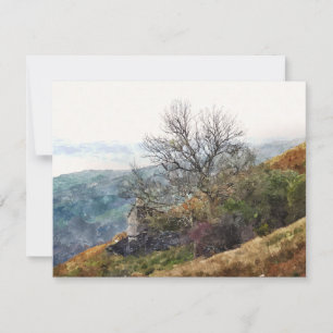 MOUNTAIN LANDSCAPE-inbjudan