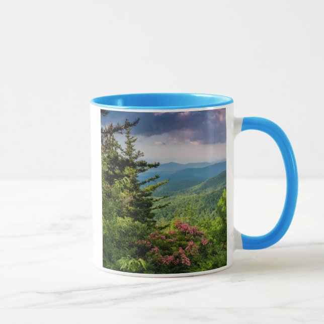 Mountain Laurel vid soluppgång Mugg (Höger)