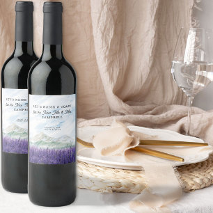 Mountain Lavender Ligcape New Mr & Mrs. Vinflaska Etikett