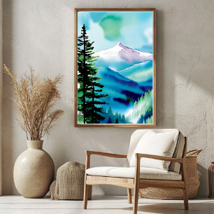 Mountain Ligcape Äventyr Poster