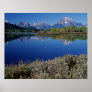 Mountain Ligcape - Wyoming Poster