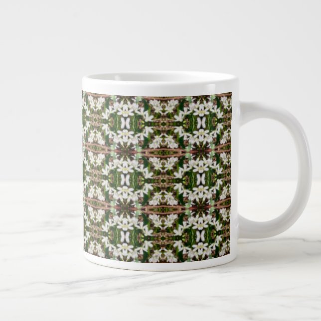 Mountain Lilies Kopp Jumbo Mugg (Höger)